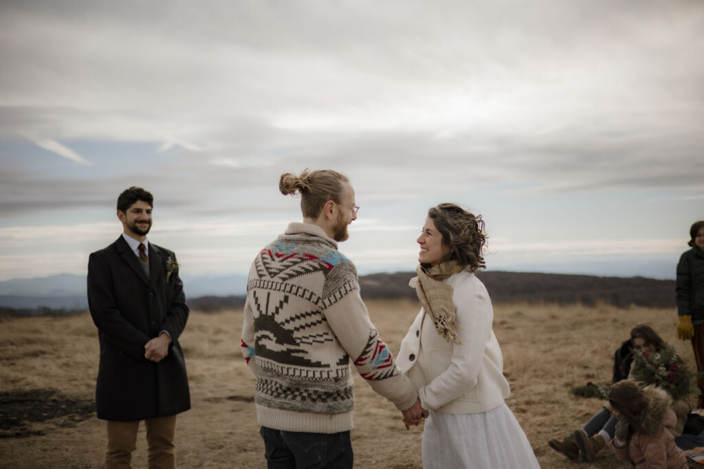 western north carolina mountain elopement