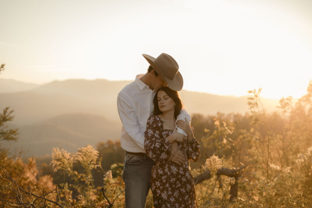smoky mountain couples session